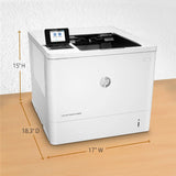 HP LaserJet Enterprise M608 Laserdrucker schwarz/weiß + HP L0H20A 800 Blatt Stapelfach HP