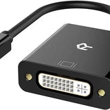 Rankie Mini DisplayPort auf DVI Adapter, 1080P Konverter, Schwarz Rankie