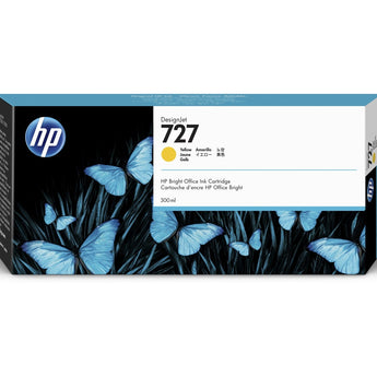 HP 727 Gelb F9J78A DesignJet Tintenpatrone, 300 ml HP