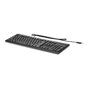 HP USB Keyboard SK Slovakia Layout QY776AA#AKR | Schwarz HP